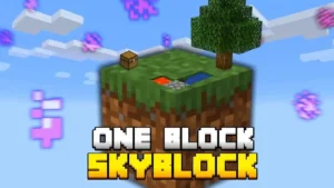 One Block Map mod for mc